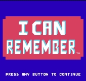 Fisher Price : I can Remember