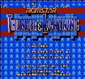 Thunder and Lightning