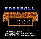 Baseball Simulator 1.000