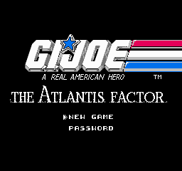 G.I. Joe : The Atlantis Factor