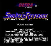 Metal Gear : Snake s Revenge